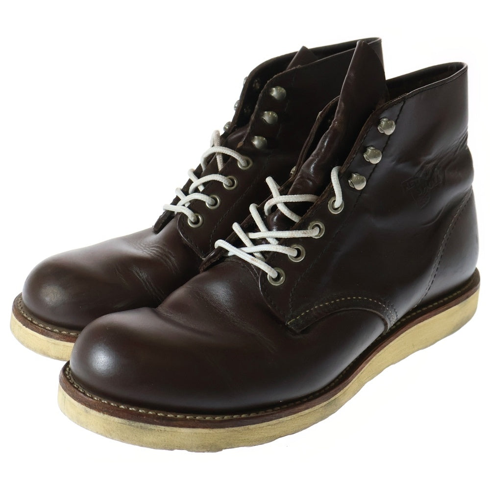 RED WING(レッド ウイング) CLASSIC ROUND TOE 6INCH 8134 クラシックラウンドトゥ ブーツ ブラウン