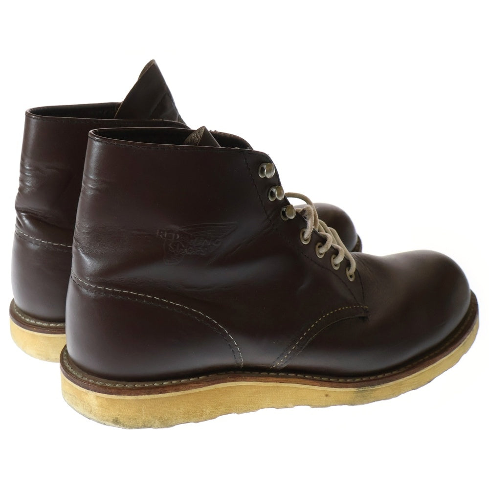 RED WING(レッド ウイング) CLASSIC ROUND TOE 6INCH 8134 クラシックラウンドトゥ ブーツ ブラウン
