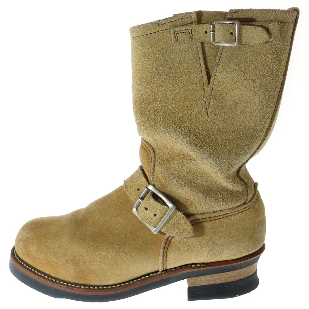 RED WING(レッド ウイング) ENGINEER BOOT 8268 エンジニアブーツ スエード ベージュ