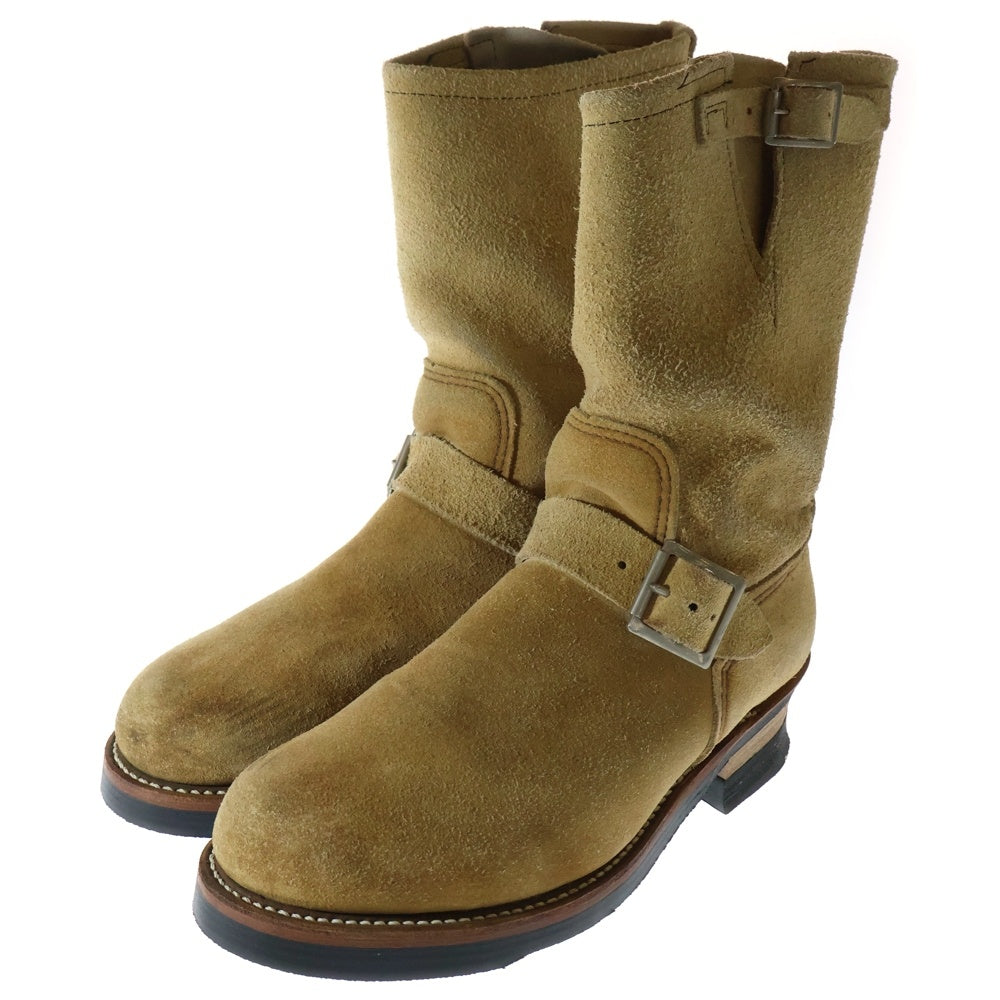 RED WING(レッド ウイング) ENGINEER BOOT 8268 エンジニアブーツ スエード ベージュ