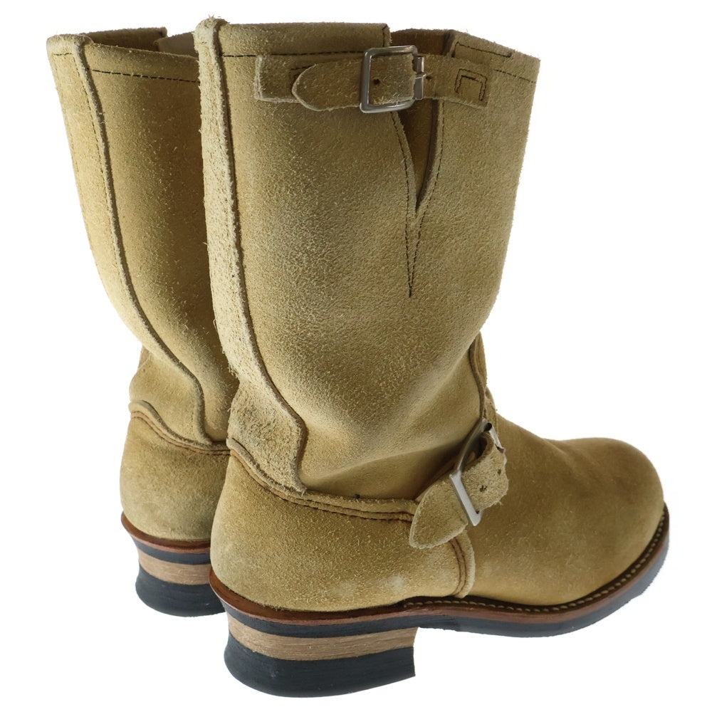 RED WING(レッド ウイング) ENGINEER BOOT 8268 エンジニアブーツ スエード ベージュ