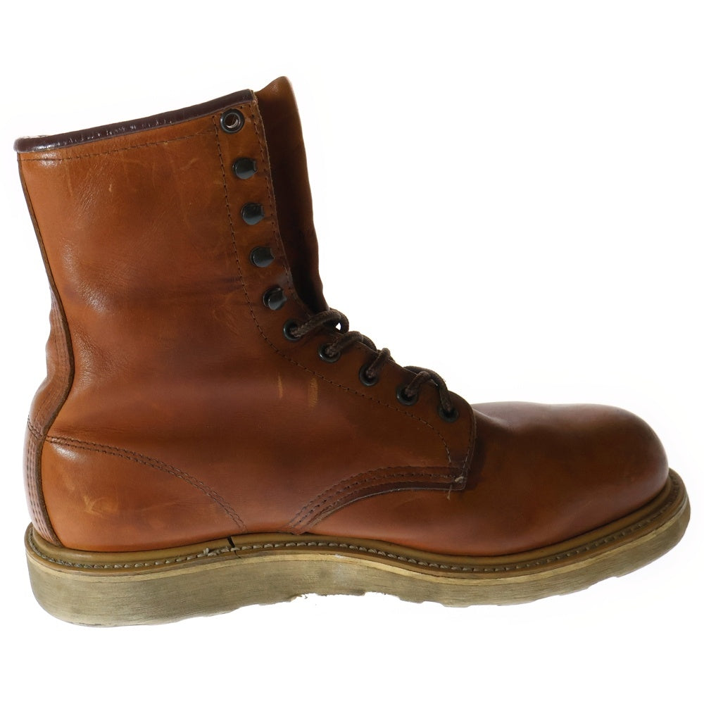 RED WING(レッド ウイング) カナダ限定 プレーントゥ ワークブーツ ブラウン 8221