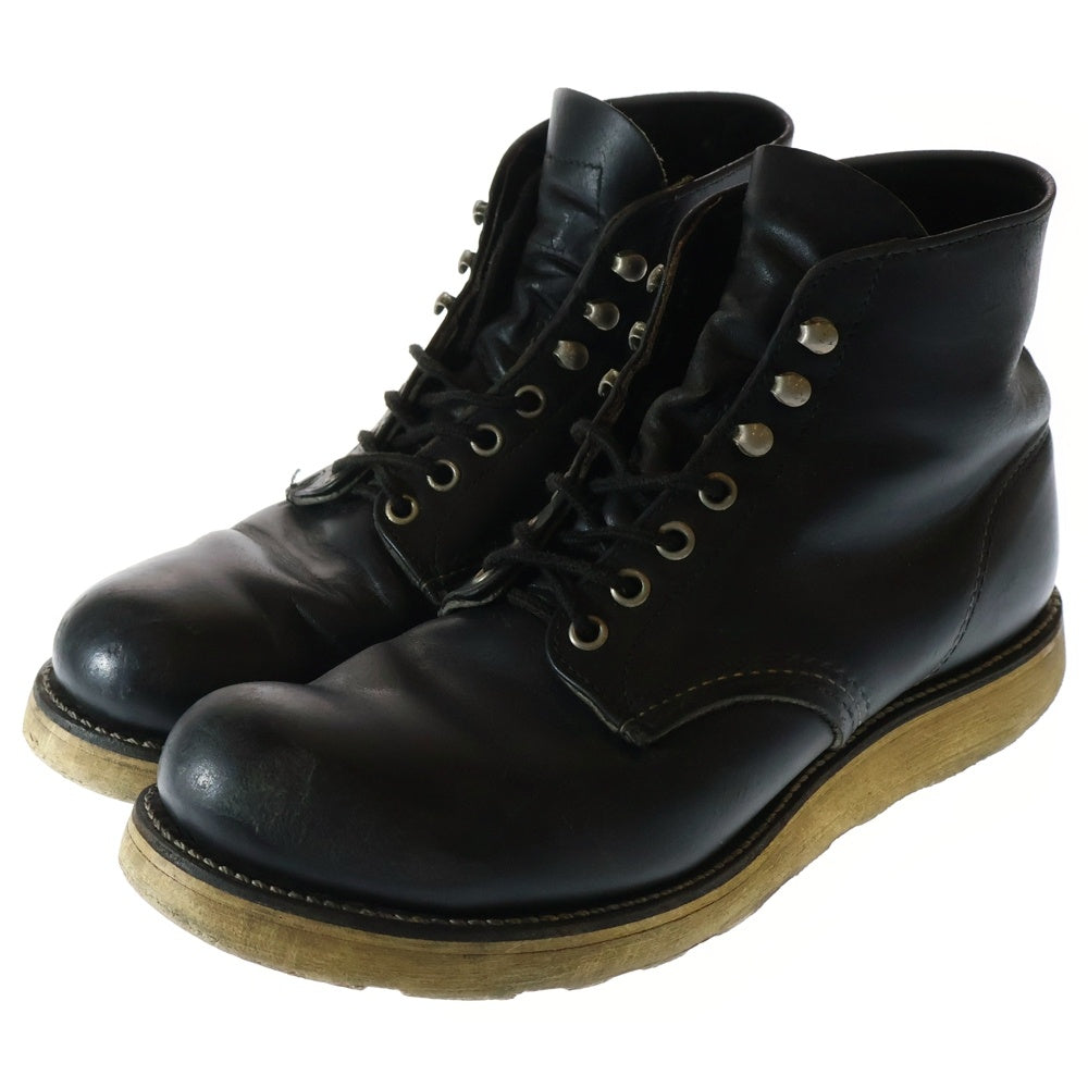 RED WING(レッド ウイング) CLASSIC WORK 6INCH 8165 クラシックワーク ブーツ ブラック
