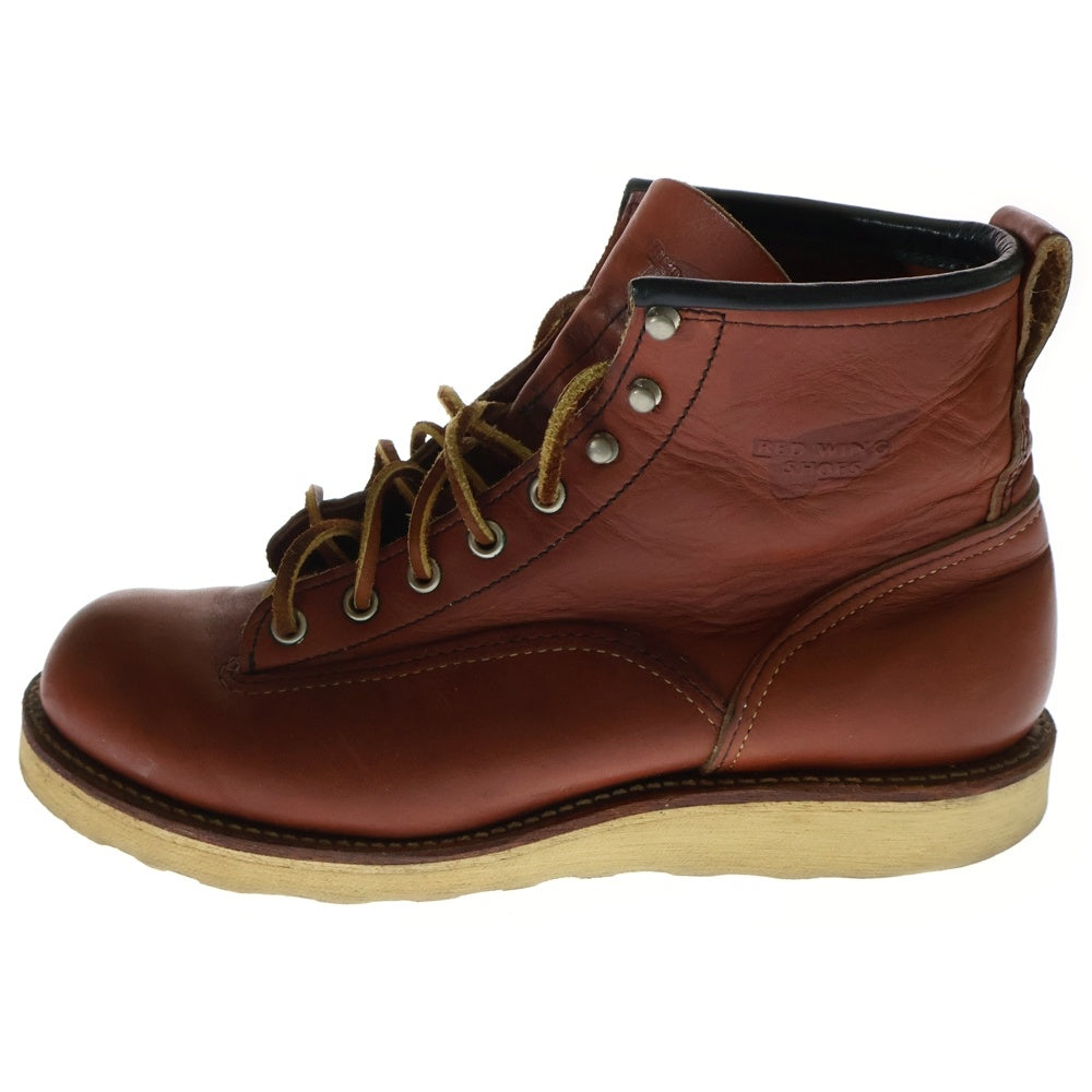 RED WING(レッド ウイング) LINEMAN BOOTS 2907 ラインマン ワークブーツ ブラウン