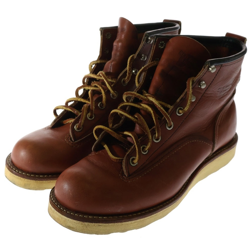 RED WING(レッド ウイング) LINEMAN BOOTS 2907 ラインマン ワークブーツ ブラウン