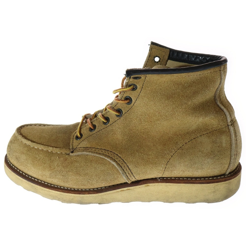 RED WING(レッド ウイング) IRISH SETTER 6INCH MOC TOE BOOT 875 アイリッシュセッター スエード モックトゥブーツ ブラウン