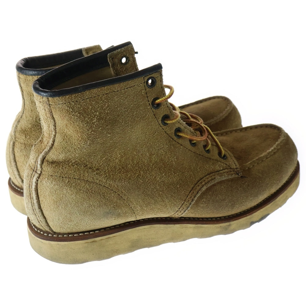 RED WING(レッド ウイング) IRISH SETTER 6INCH MOC TOE BOOT 875 アイリッシュセッター スエード モックトゥブーツ ブラウン