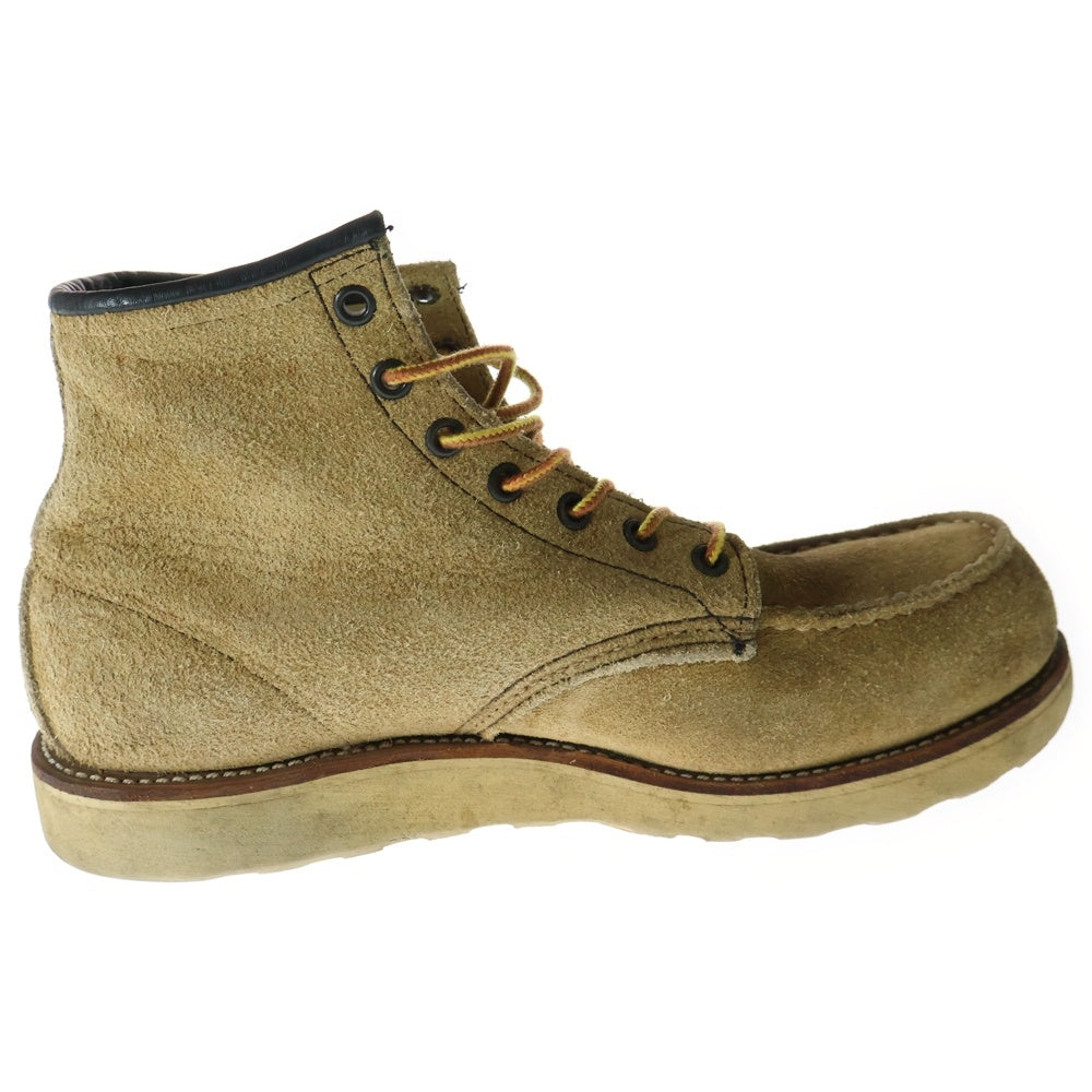 RED WING(レッド ウイング) IRISH SETTER 6INCH MOC TOE BOOT 875 アイリッシュセッター スエード モックトゥブーツ ブラウン