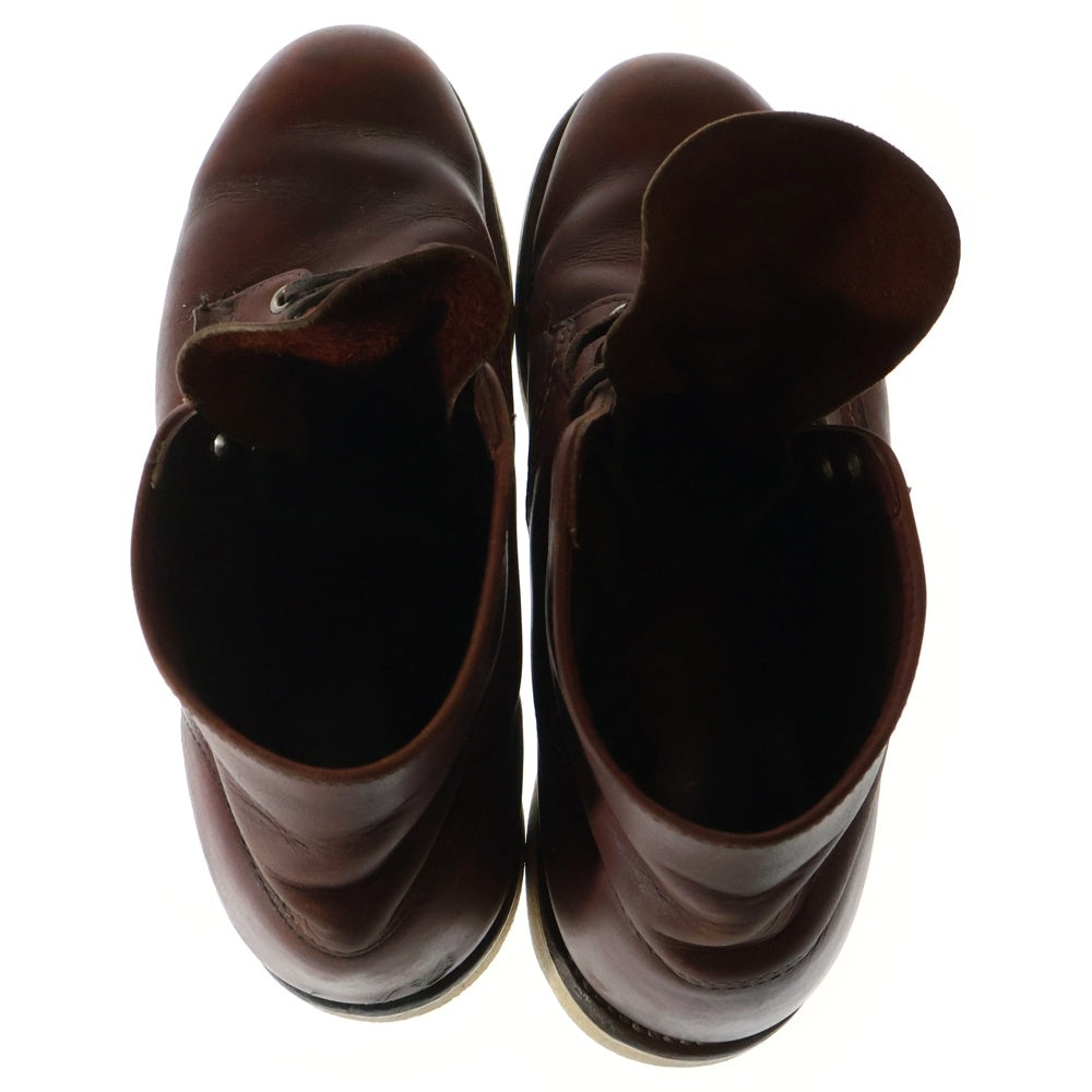 RED WING(レッド ウイング) 90s CLASSIC ROUND TOE 6INCH 8166 半円犬タグ クラシックラウンドトゥ ブーツ ブラウン