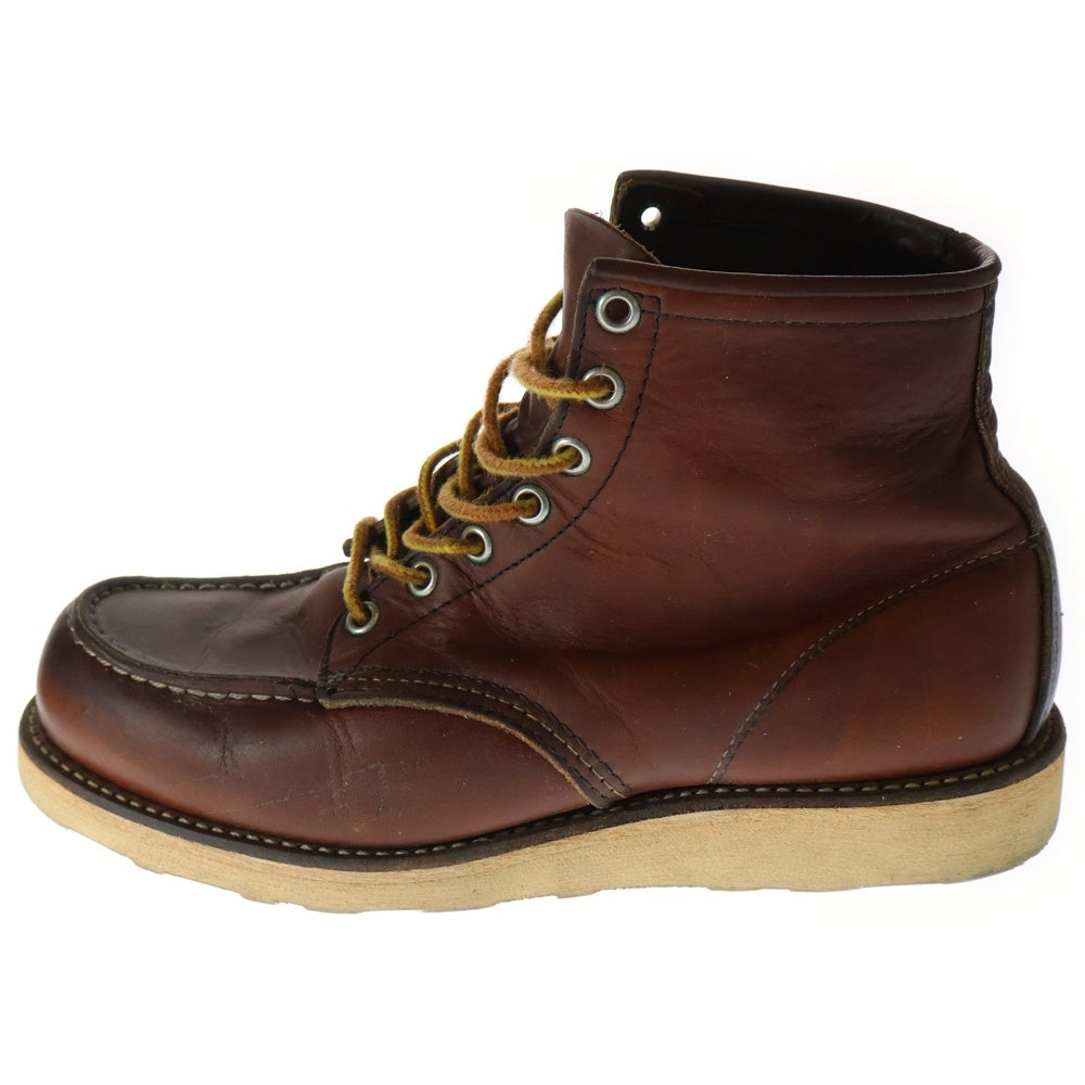 RED WING(レッド ウイング) IRISH SETTER 6INCH MOC TOE BOOT 875 犬タグ アイリッシュセッター スエード モックトゥブーツ ブラウン