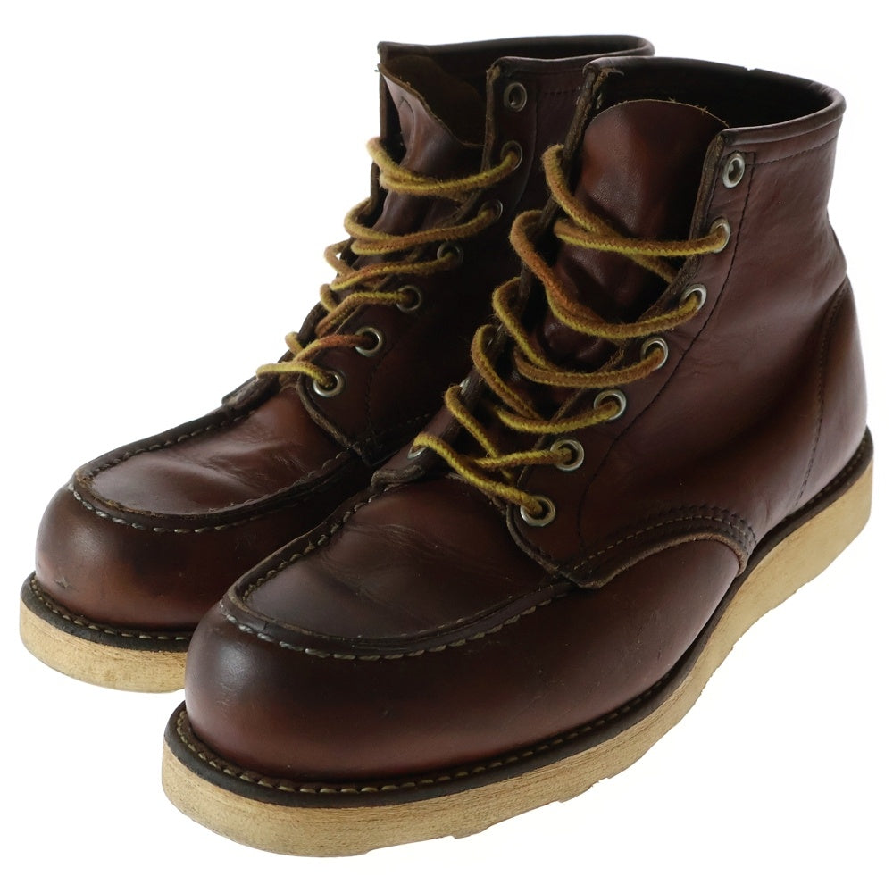 RED WING(レッド ウイング) IRISH SETTER 6INCH MOC TOE BOOT 875 犬タグ アイリッシュセッター スエード モックトゥブーツ ブラウン