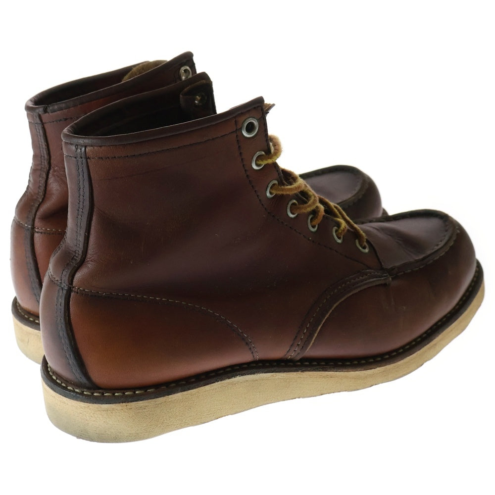 RED WING(レッド ウイング) IRISH SETTER 6INCH MOC TOE BOOT 875 犬タグ アイリッシュセッター スエード モックトゥブーツ ブラウン