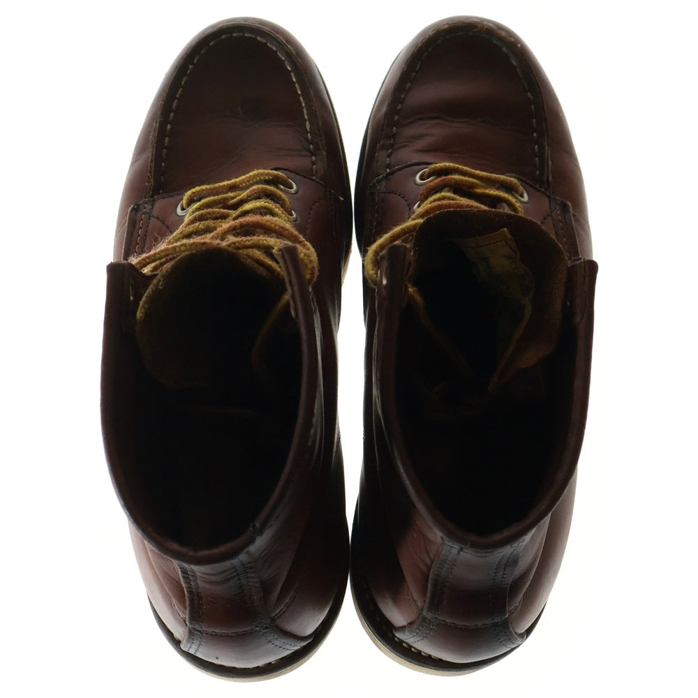 RED WING(レッド ウイング) IRISH SETTER 6INCH MOC TOE BOOT 875 犬タグ アイリッシュセッター スエード モックトゥブーツ ブラウン