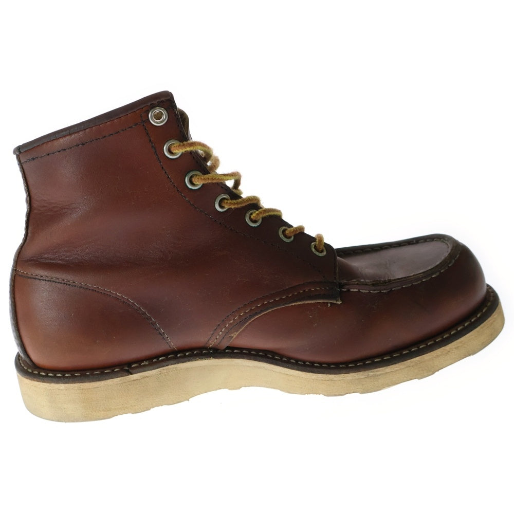 RED WING(レッド ウイング) IRISH SETTER 6INCH MOC TOE BOOT 875 犬タグ アイリッシュセッター スエード モックトゥブーツ ブラウン