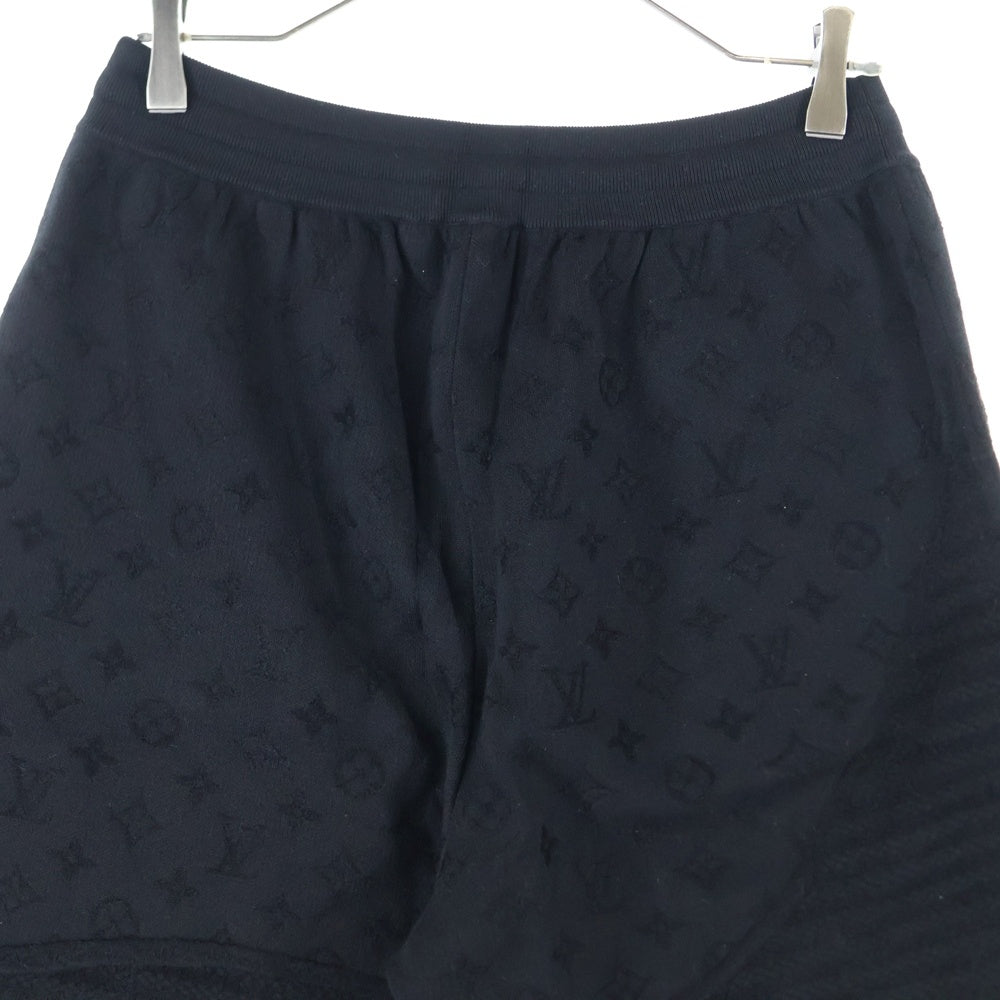 LOUIS VUITTON(ルイヴィトン) モノグラム グラフィック ジャカード ニットショーツ ハーフパンツ ブラック RM251M SCW HSN90W