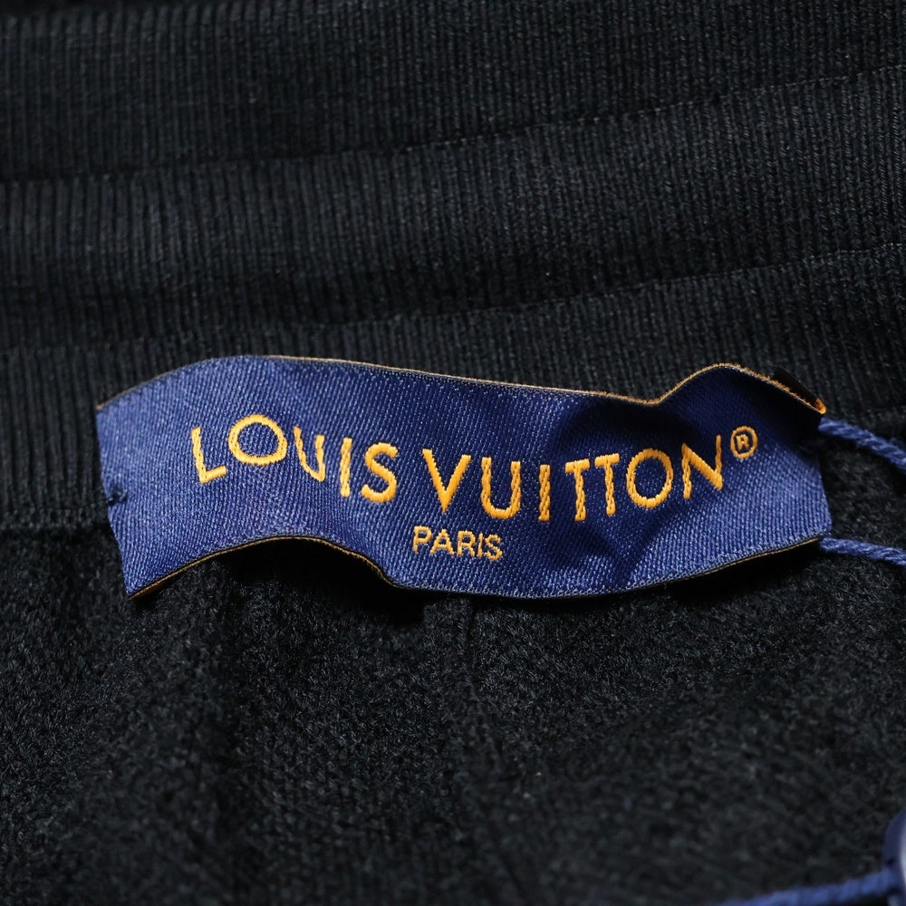 LOUIS VUITTON(ルイヴィトン) モノグラム グラフィック ジャカード ニットショーツ ハーフパンツ ブラック RM251M SCW HSN90W