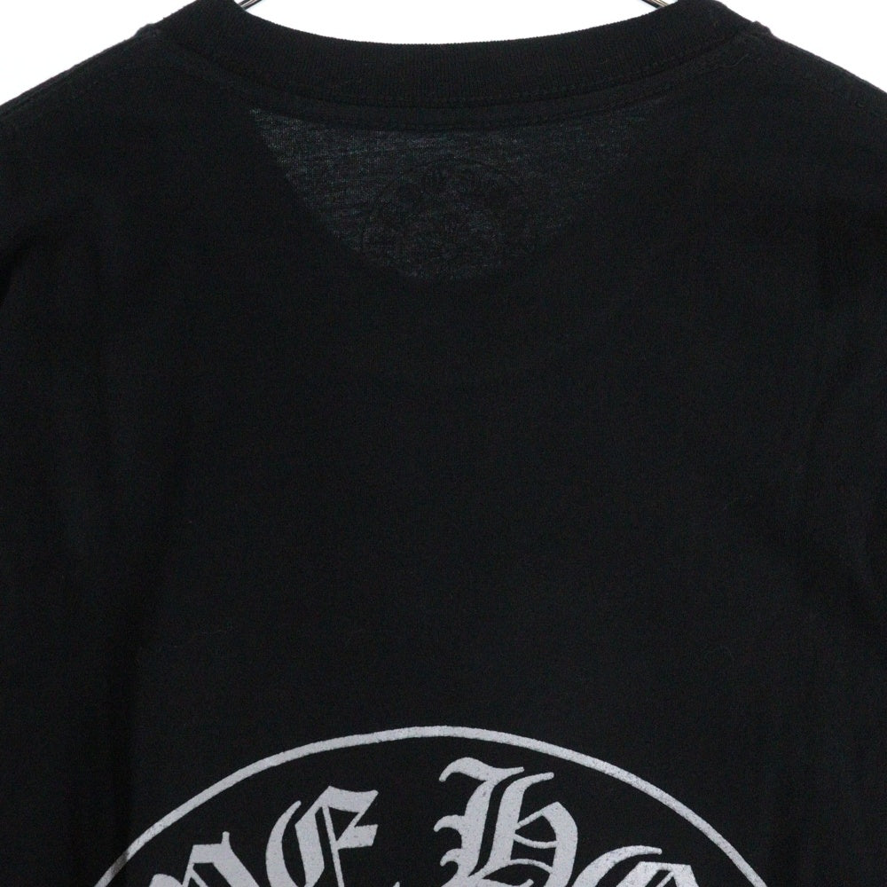 CHROME HEARTS(クロムハーツ) LAS VEGAS EXCLUSIVE HORSESHOE SS TEE ラスベガス限定 ホースシュープリント クルーネック 半袖Tシャツ カットソー ブラック/シルバー