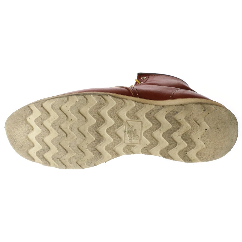 RED WING(レッド ウイング) 6-inch Classic Moc 6インチクラシックモックブーツ 犬タグ復刻 レッドブラウン 08875-1