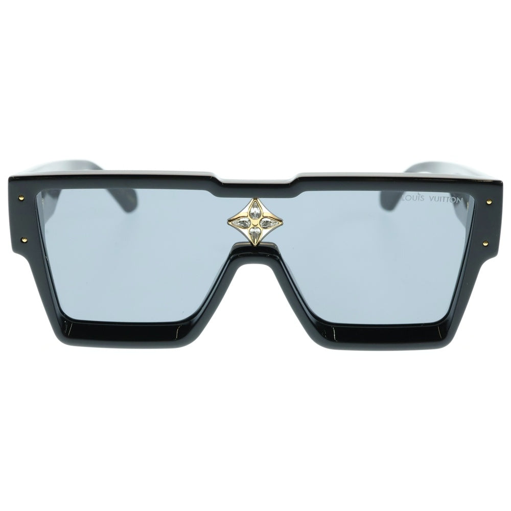LOUIS VUITTON(ルイヴィトン) サイクロン ビッグフレームサングラス アイウェア メガネ 眼鏡 ブラック Z1578E
