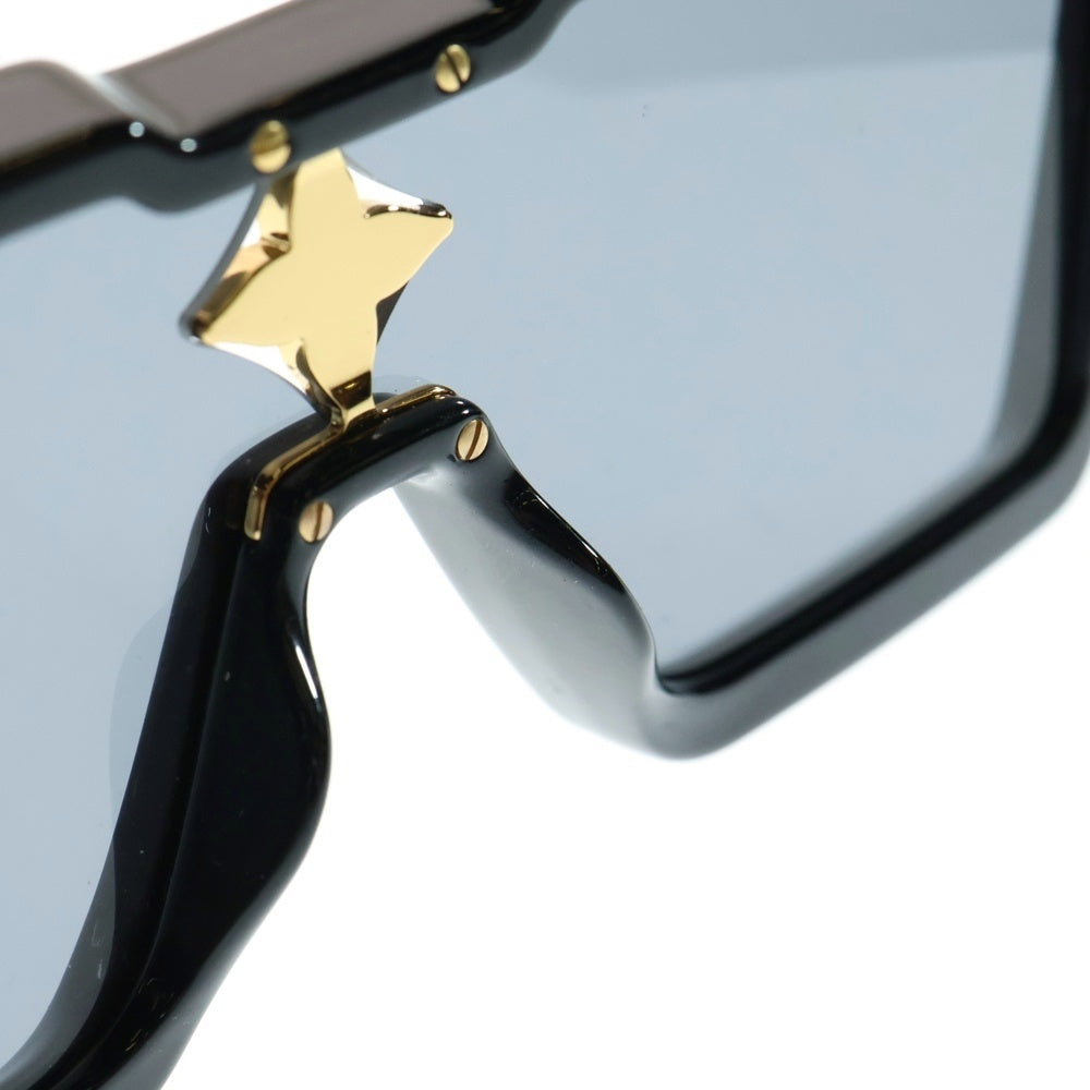 LOUIS VUITTON(ルイヴィトン) サイクロン ビッグフレームサングラス アイウェア メガネ 眼鏡 ブラック Z1578E