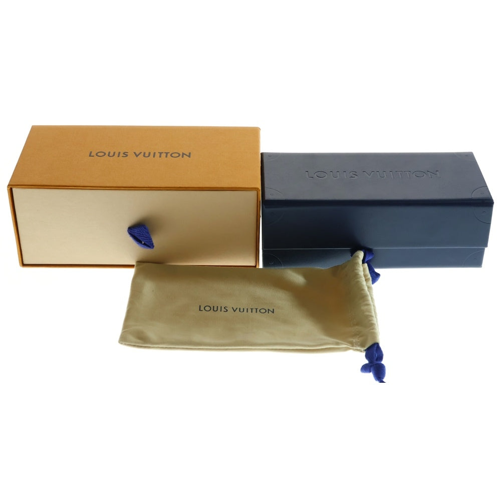 LOUIS VUITTON(ルイヴィトン) サイクロン ビッグフレームサングラス アイウェア メガネ 眼鏡 ブラック Z1578E