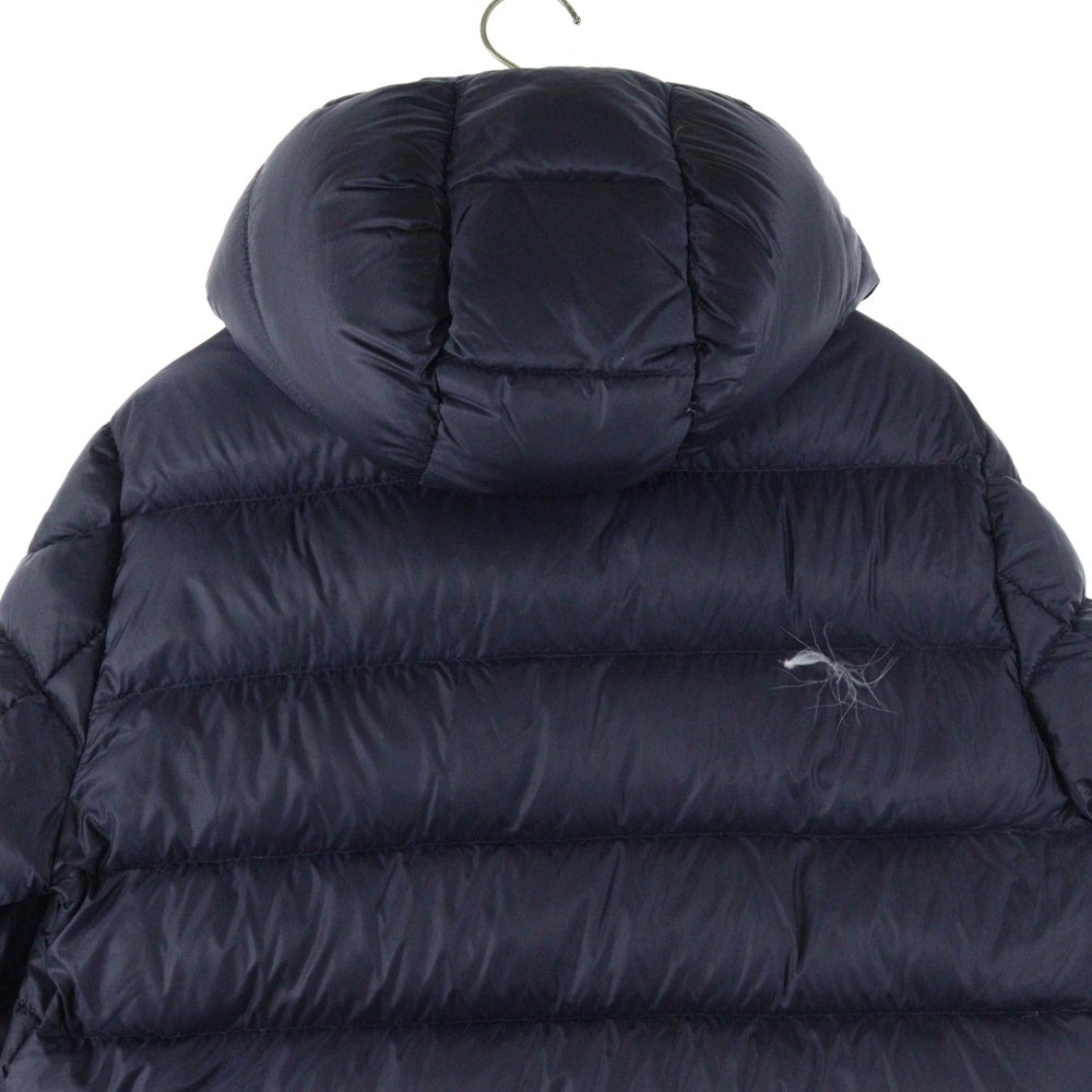 MONCLER(モンクレール) 20AW ARVES F20911A20100 53334 ラバーロゴ ジップアップダウンジャケット ネイビー