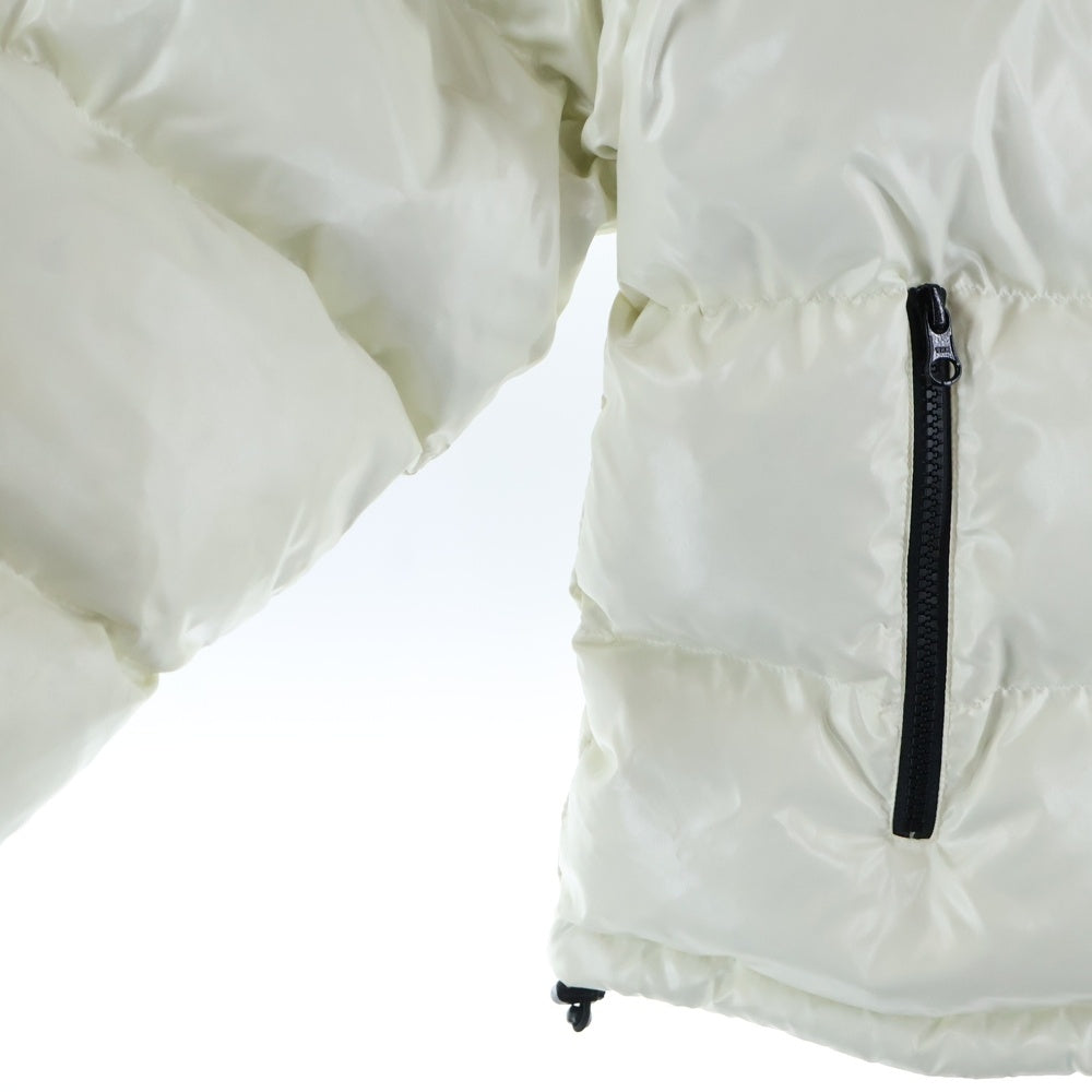 SUPREME(シュプリーム) 20SS Shiny Reversible Puffy Jacket リバーシブル ナイロン ダウンジャケット ホワイト/ブラック