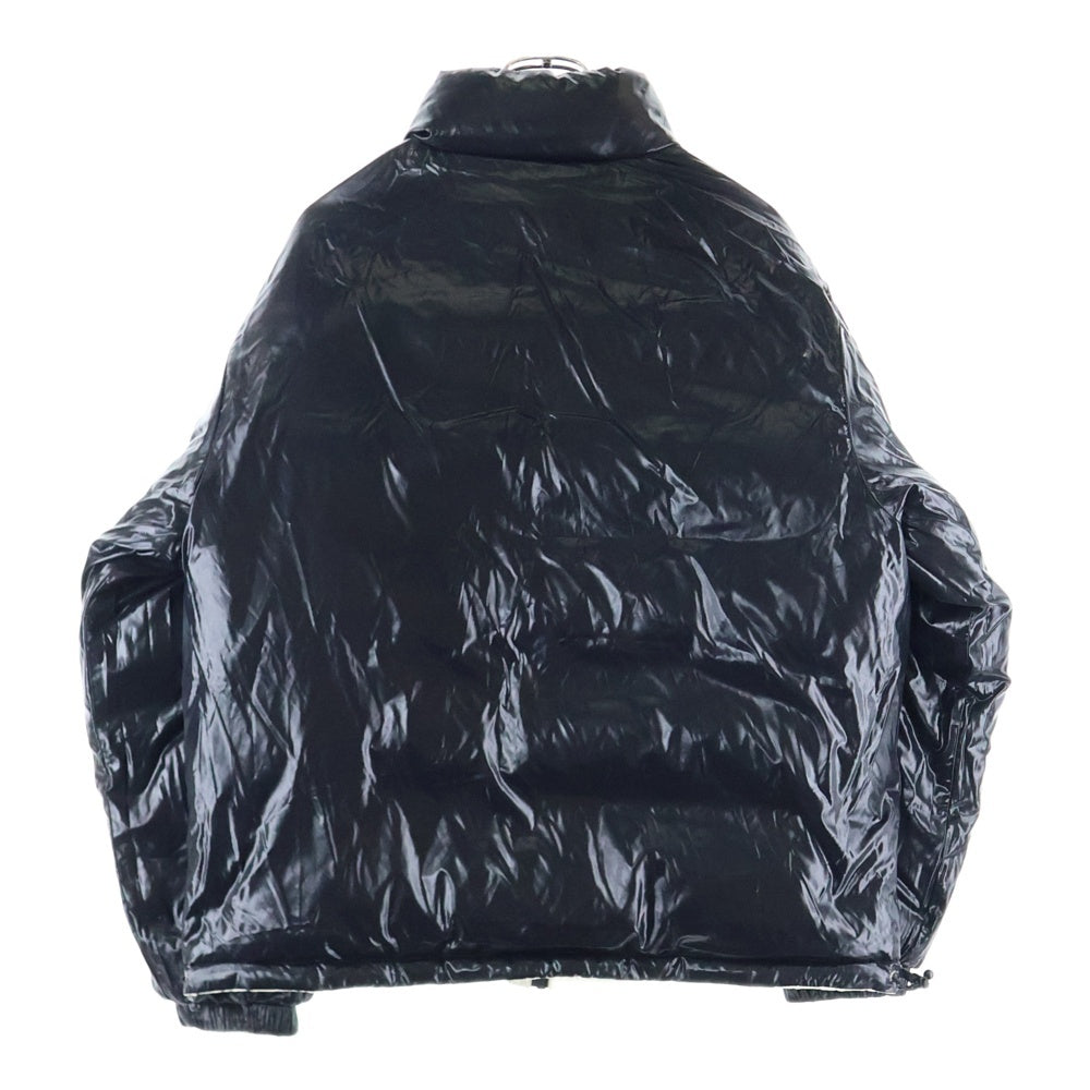 SUPREME(シュプリーム) 20SS Shiny Reversible Puffy Jacket リバーシブル ナイロン ダウンジャケット ホワイト/ブラック