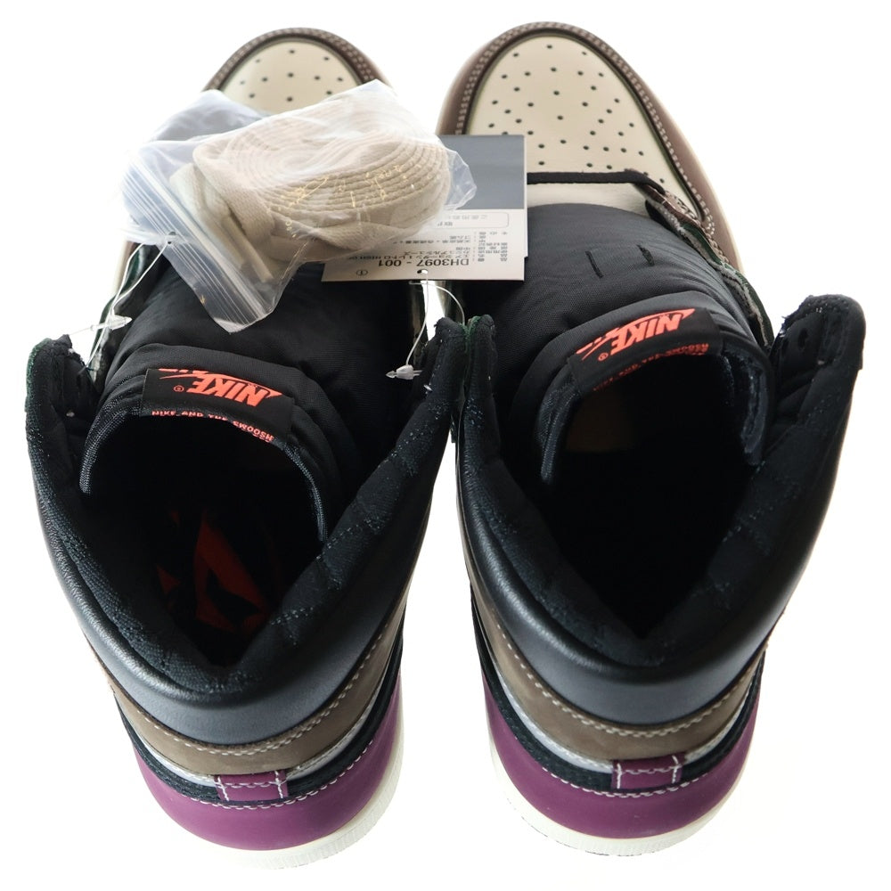 NIKE(ナイキ) AIR JORDAN 1 RETRO HIGH OG HAND CRAFTED DH3097-001 エアジョーダン 1 レトロ ハンドクラフト ハイカットスニーカー マルチ US9.5/27.5cm