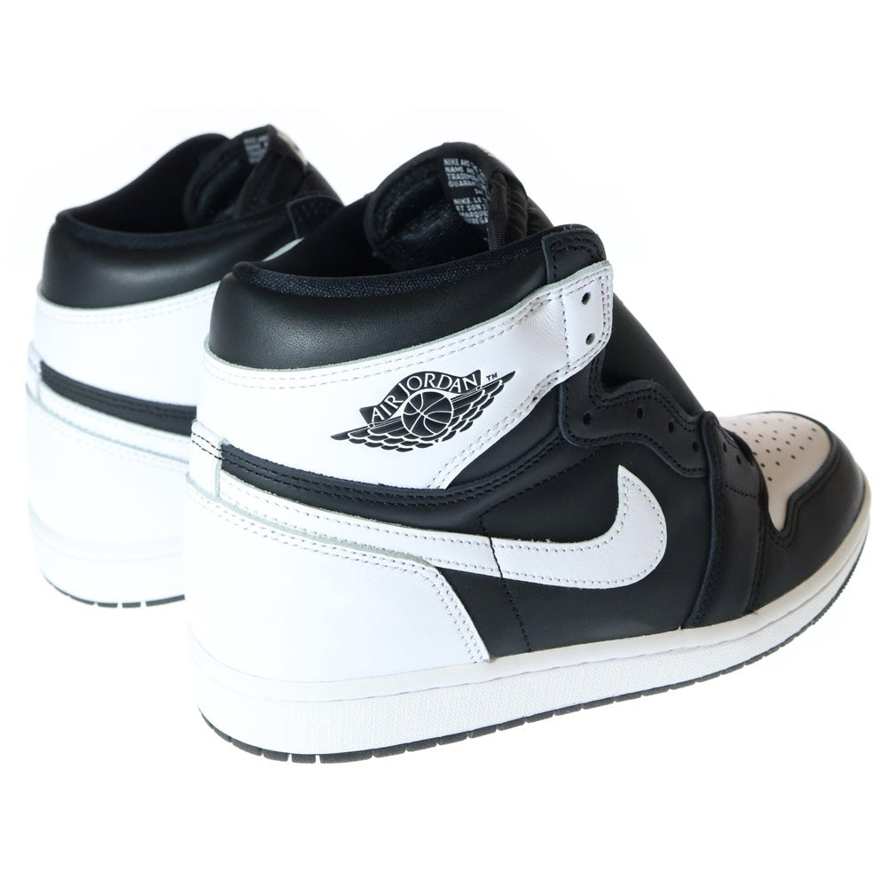NIKE(ナイキ) AIR JORDAN 1 RETRO HIGH OG DZ5485-010 エアジョーダン1 レトロ OG ハイカットスニーカー シューズ ブラック/ホワイト US9.5/27.5cm