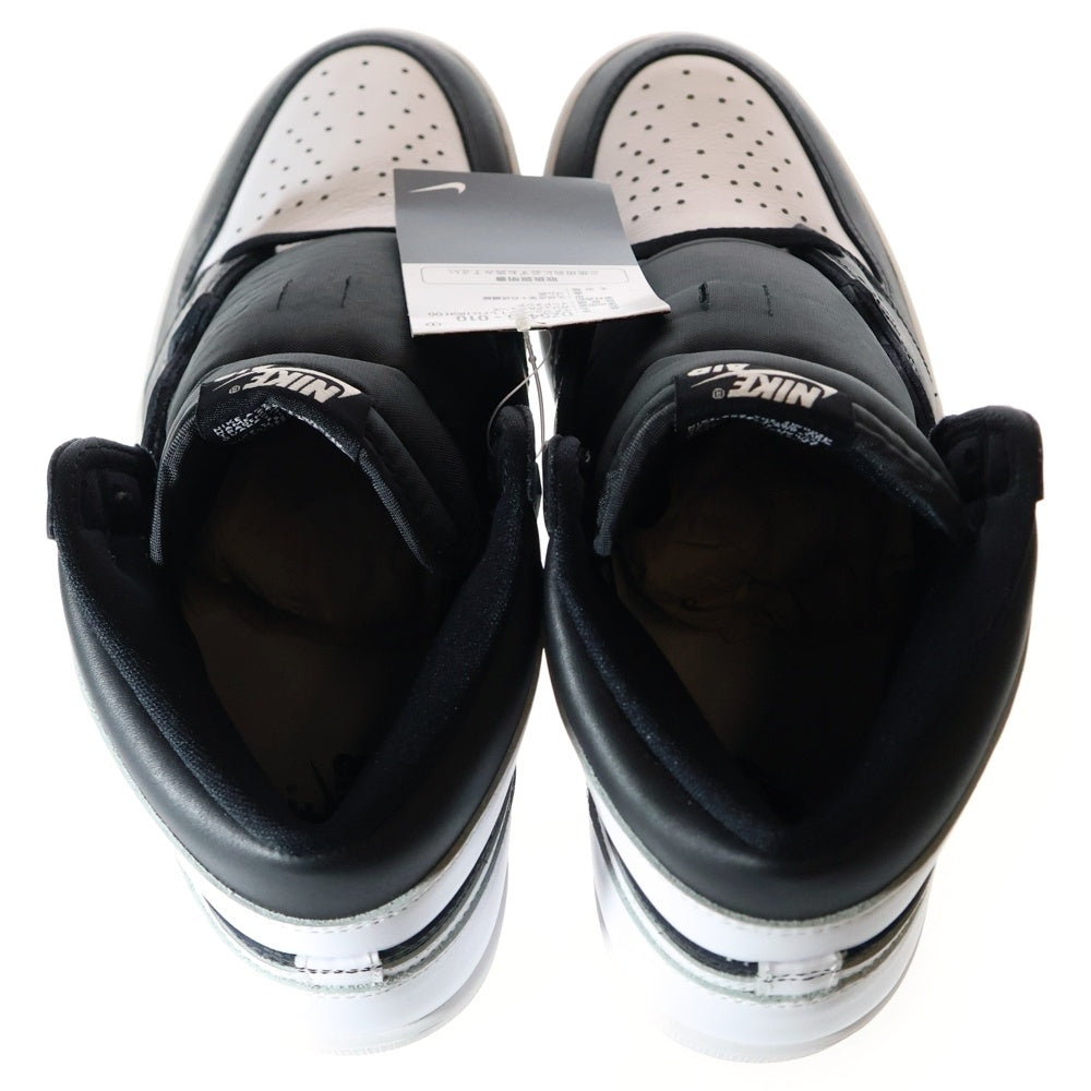 NIKE(ナイキ) AIR JORDAN 1 RETRO HIGH OG DZ5485-010 エアジョーダン1 レトロ OG ハイカットスニーカー シューズ ブラック/ホワイト US9.5/27.5cm