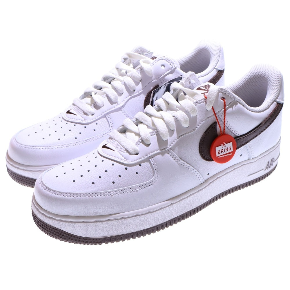 NIKE(ナイキ) AIR FORCE 1 LOW RETRO DM0576‐100 エアフォース 1 ロー レトロ ローカットスニーカー ホワイト/ブラウン US9.5/27.5cm