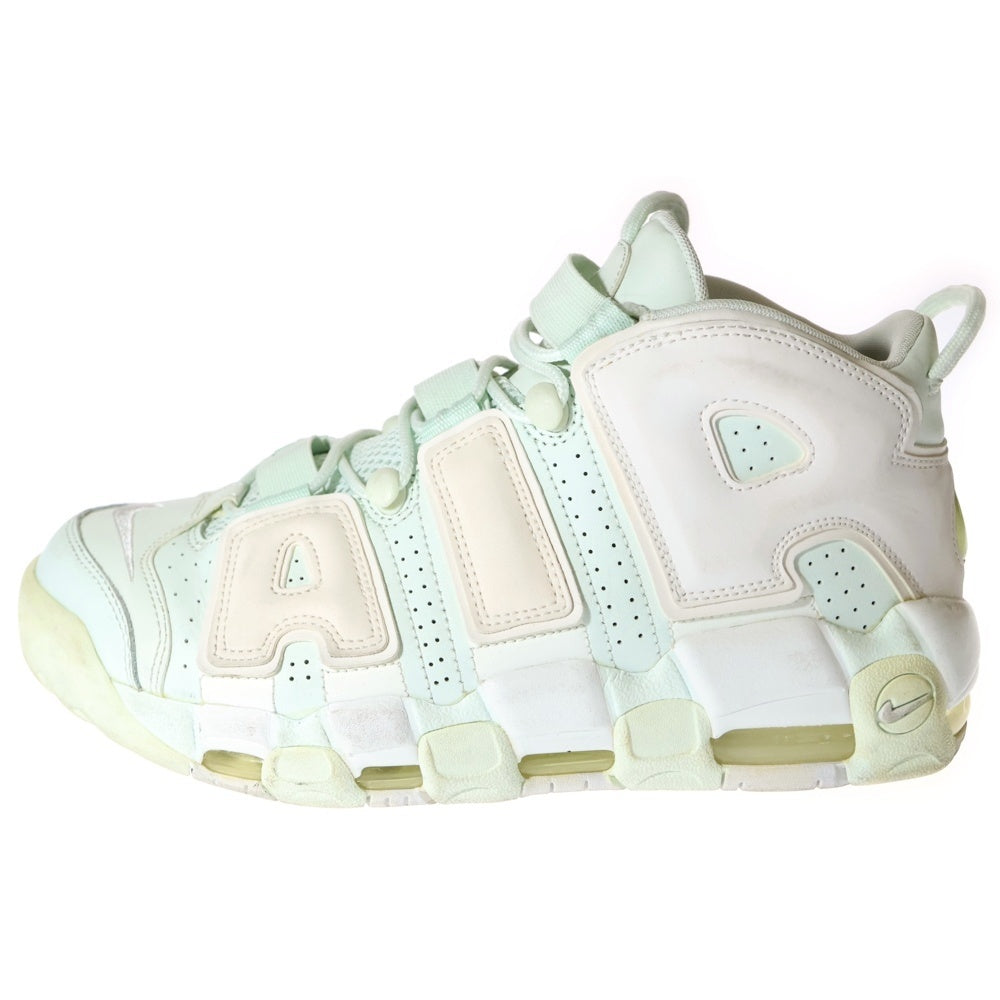 NIKE(ナイキ) WMNS AIR MORE UPTEMPO 917593-300 ウィメンズ エア モア アップテンポ ハイカットスニーカー ホワイト/ミント US11.5/28.5cm