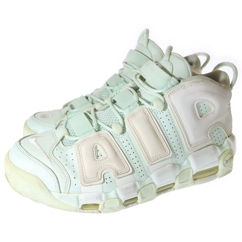 NIKE(ナイキ) WMNS AIR MORE UPTEMPO 917593-300 ウィメンズ エア モア アップテンポ ハイカットスニーカー ホワイト/ミント US11.5/28.5cm