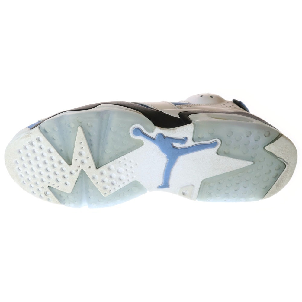 NIKE(ナイキ) AIR JORDAN 6 UNC CT8529-410 エアジョーダン6 ハイカットスニーカー シューズ ブルー US9/27.0cm
