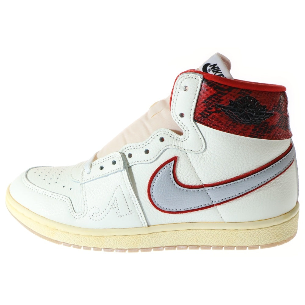 NIKE(ナイキ) ×AWAKE NY JORDAN AIR SHIP PE SP FN8675-100 アウェイク ニューヨーク ジョーダン エアシップ ハイカットスニーカー シューズ ホワイト/レッド US9.5/27.5cm