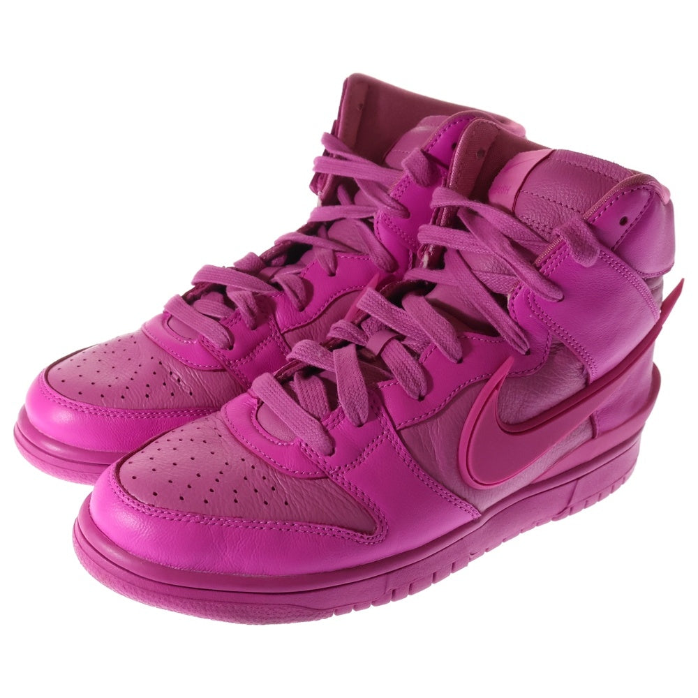 NIKE(ナイキ) ×AMBUSH DUNK HI CU7544-600 アンブッシュ ダンク ハイカットスニーカー ピンク US9/27.0cm