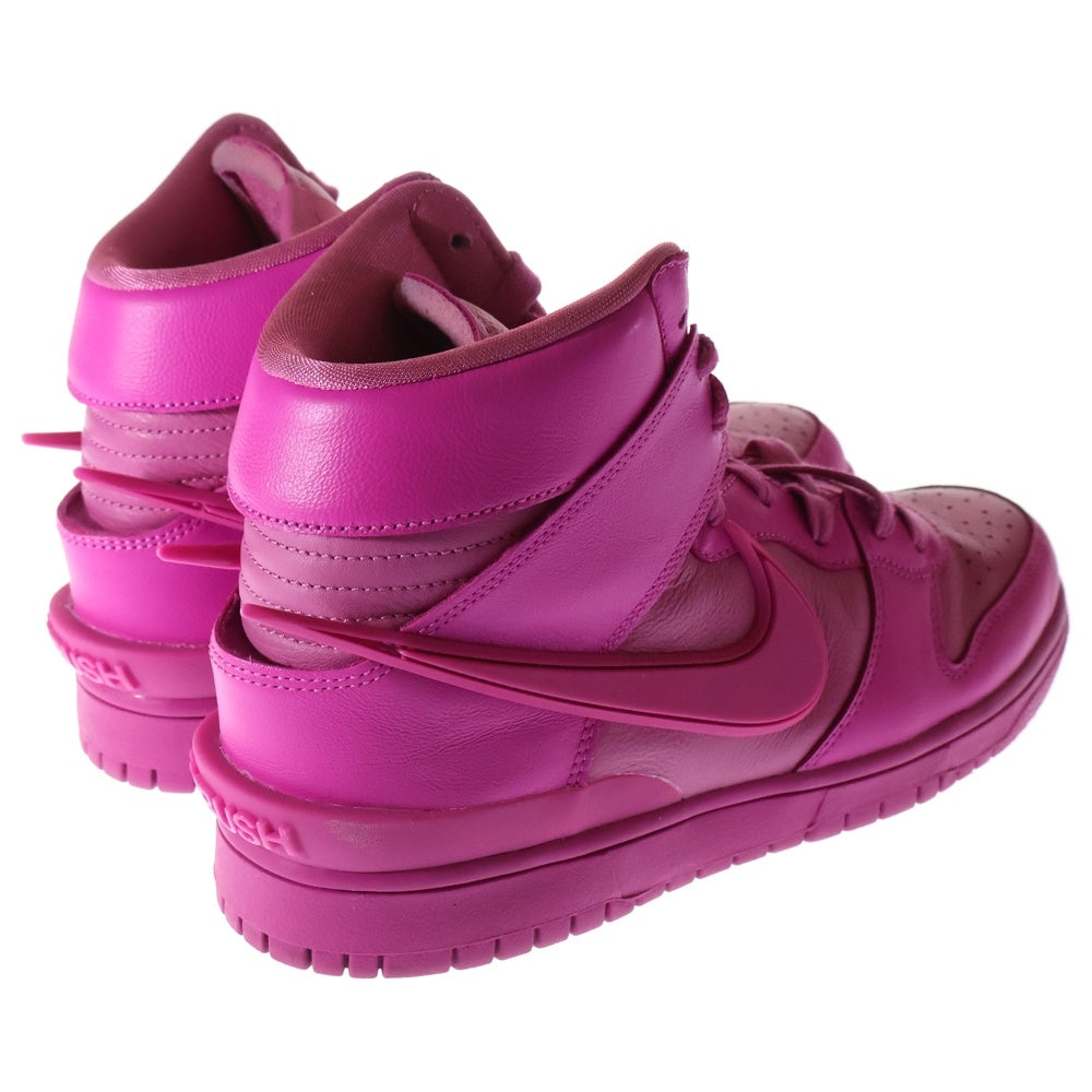 NIKE(ナイキ) ×AMBUSH DUNK HI CU7544-600 アンブッシュ ダンク ハイカットスニーカー ピンク US9/27.0cm