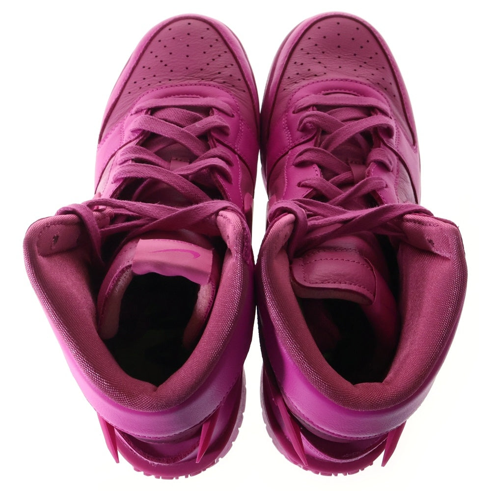 NIKE(ナイキ) ×AMBUSH DUNK HI CU7544-600 アンブッシュ ダンク ハイカットスニーカー ピンク US9/27.0cm