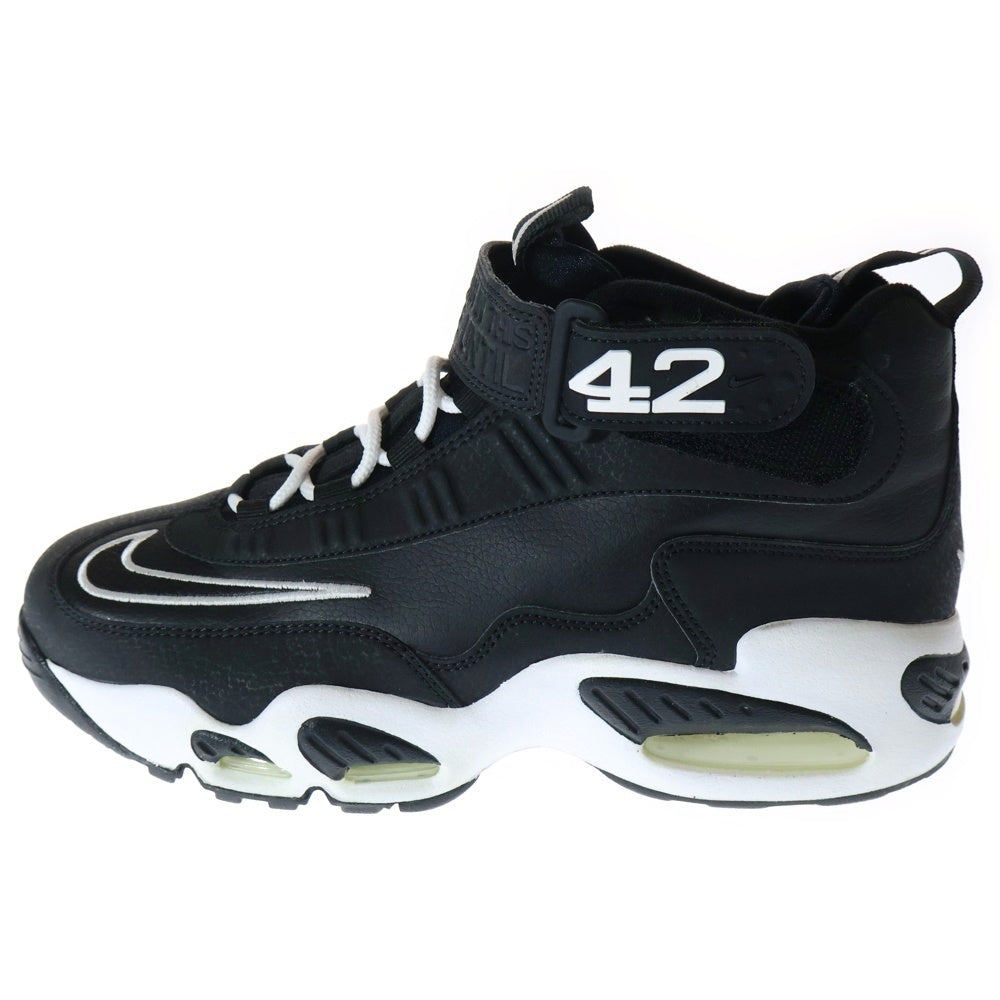 NIKE(ナイキ) AIR GRIFFEY MAX 1 JACKIE ROBINSON DM0044-001 エア グリフィー マックス 1 ジャッキー ロビンソン ハイカットスニーカー ブラック US9/27.0cm