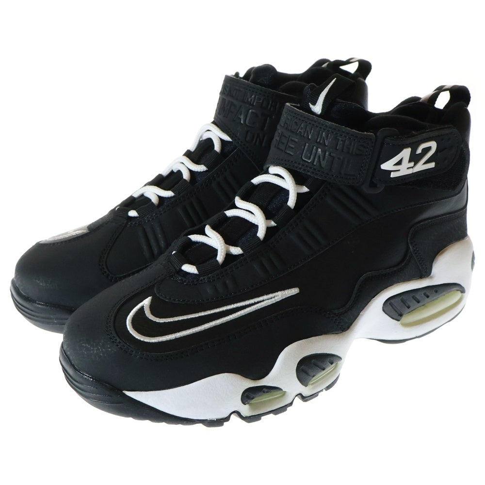 NIKE(ナイキ) AIR GRIFFEY MAX 1 JACKIE ROBINSON DM0044-001 エア グリフィー マックス 1 ジャッキー ロビンソン ハイカットスニーカー ブラック US9/27.0cm