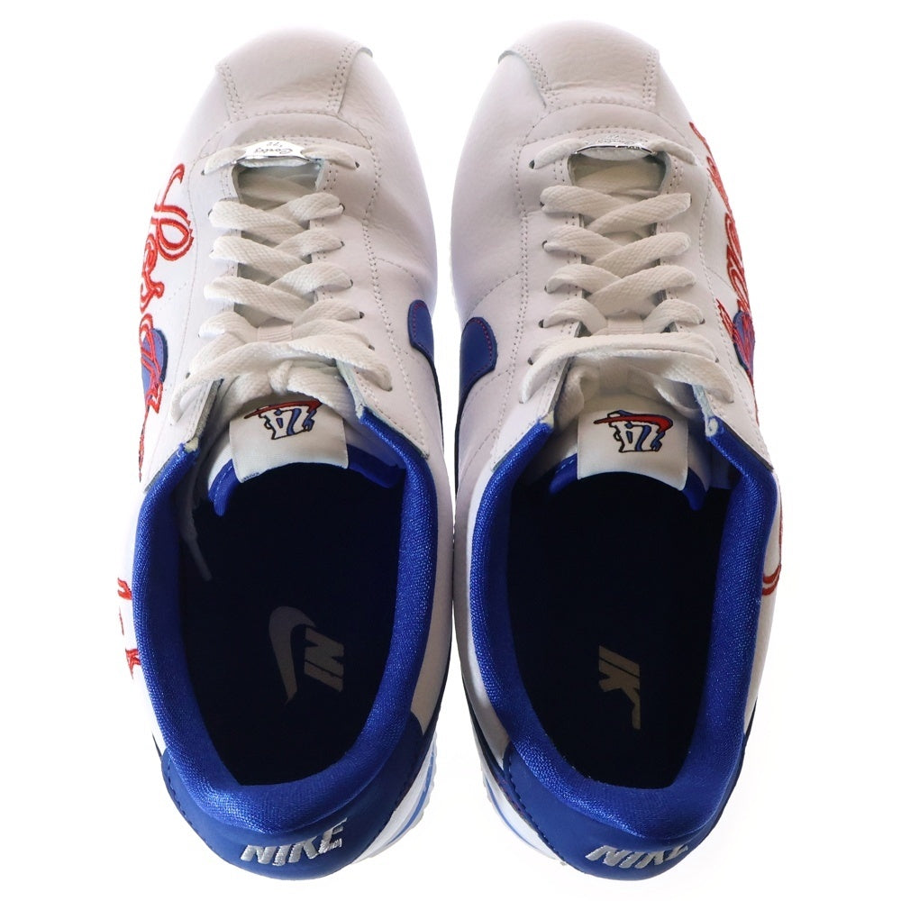NIKE(ナイキ) CORTEZ BASIC LEATHER DA4402-100 コルテッツ ベーシック ホワイト/ブルー US9/27.0cm