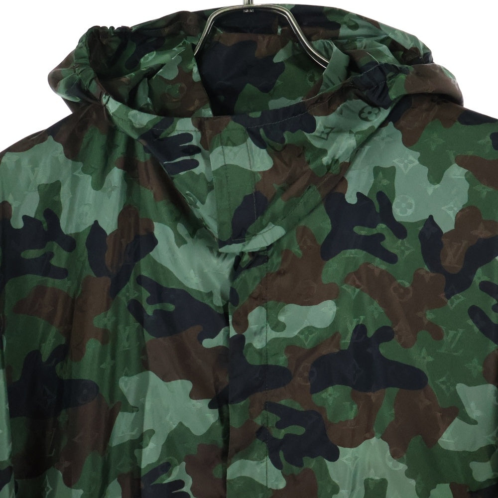 LOUIS VUITTON(ルイヴィトン) Camo Windbreaker RM202M XCO HJB08W カモウィンドブレーカー モノグラムナイロンパーカー マルチ
