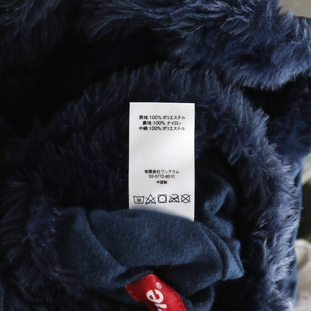SUPREME(シュプリーム) 17AW Reversible Sherpa Work Parka リバーシブルジップアップジャケット ネイビー