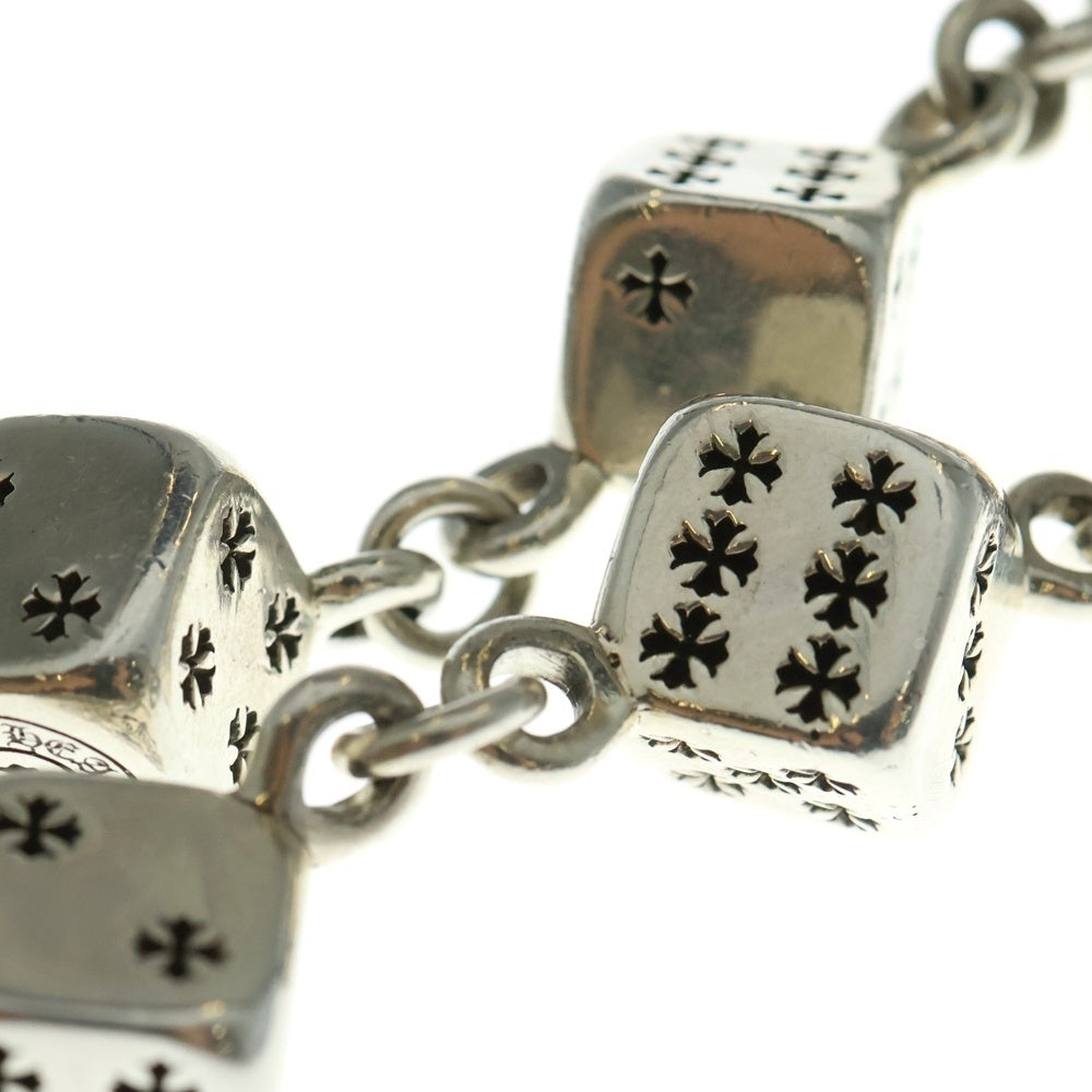CHROME HEARTS(クロムハーツ) DICE LINK-2 2クリップダイス ウォレットチェーン シルバー