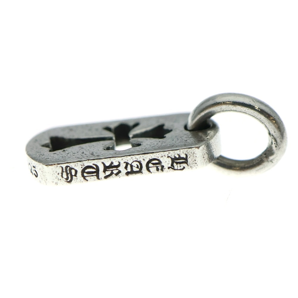 CHROME HEARTS(クロムハーツ) DT TNY CO CRS タイニーカットアウトクロスドッグタグ チャーム ペンダントトップ シルバー