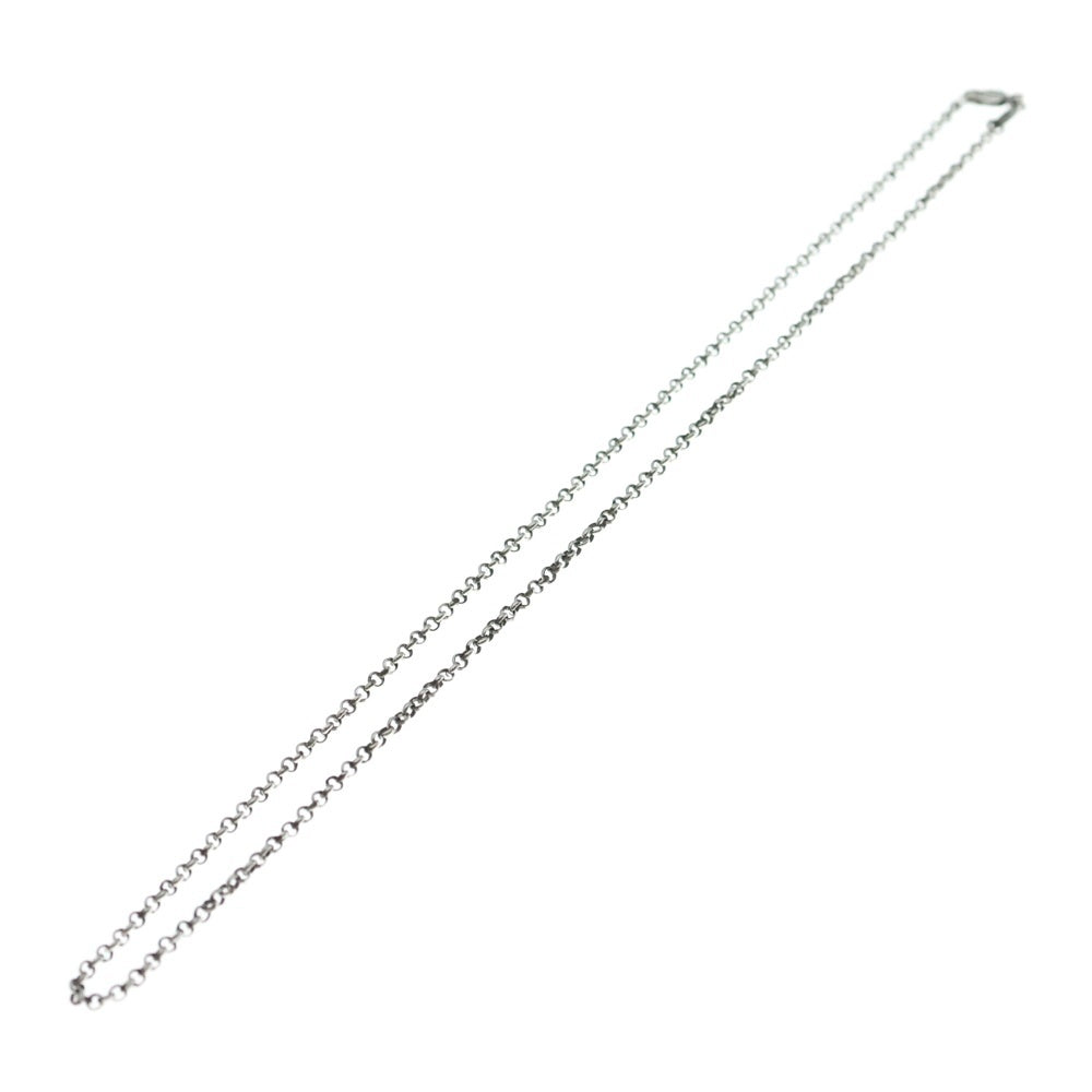 CHROME HEARTS(クロムハーツ) NECKCHAIN R18 ロールチェーンネックレス 18inch シルバー BCA083