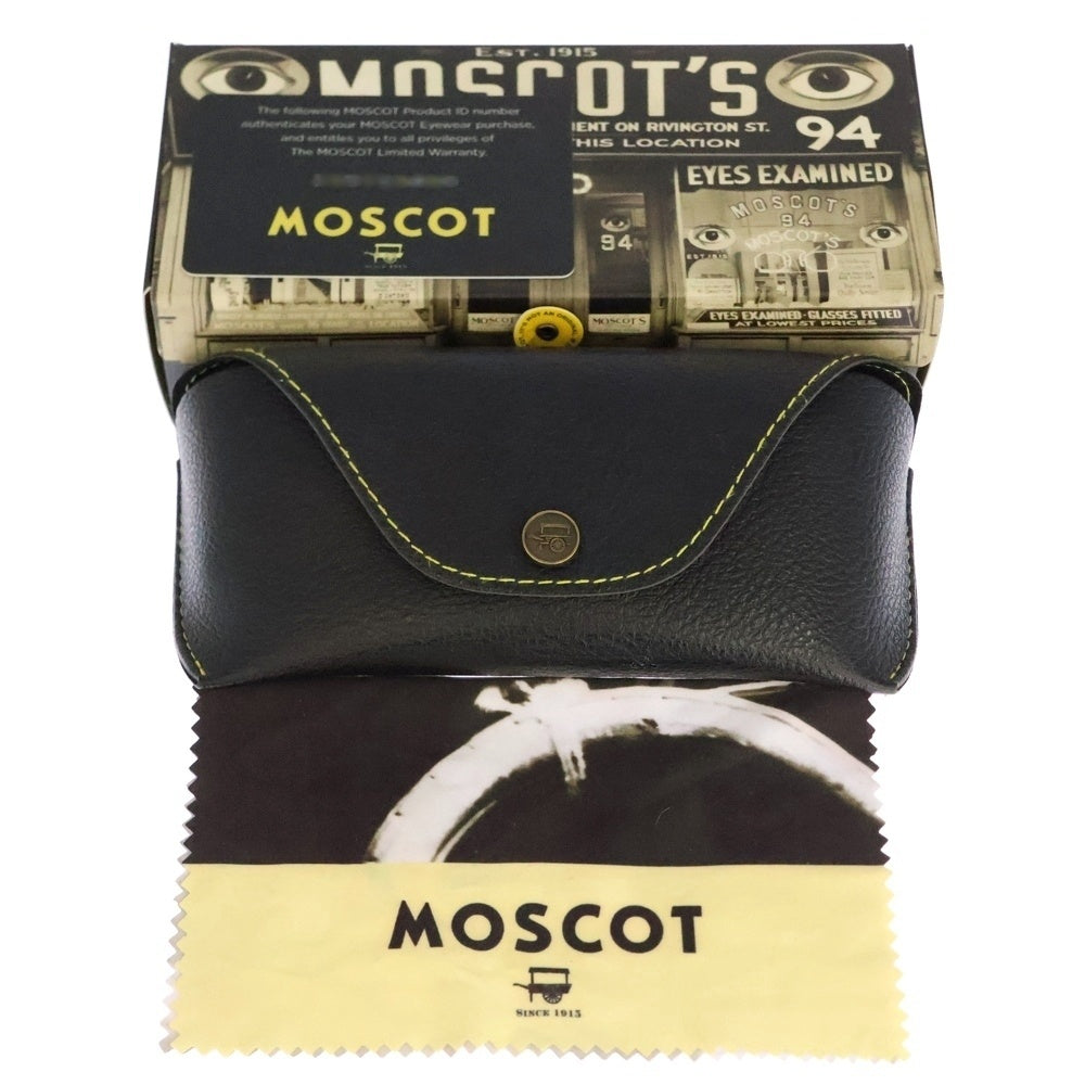 MOSCOT(モスコット) LEMTOSH レムトッシュ ウェリントン アイウェア 眼鏡 サングラス ブラック