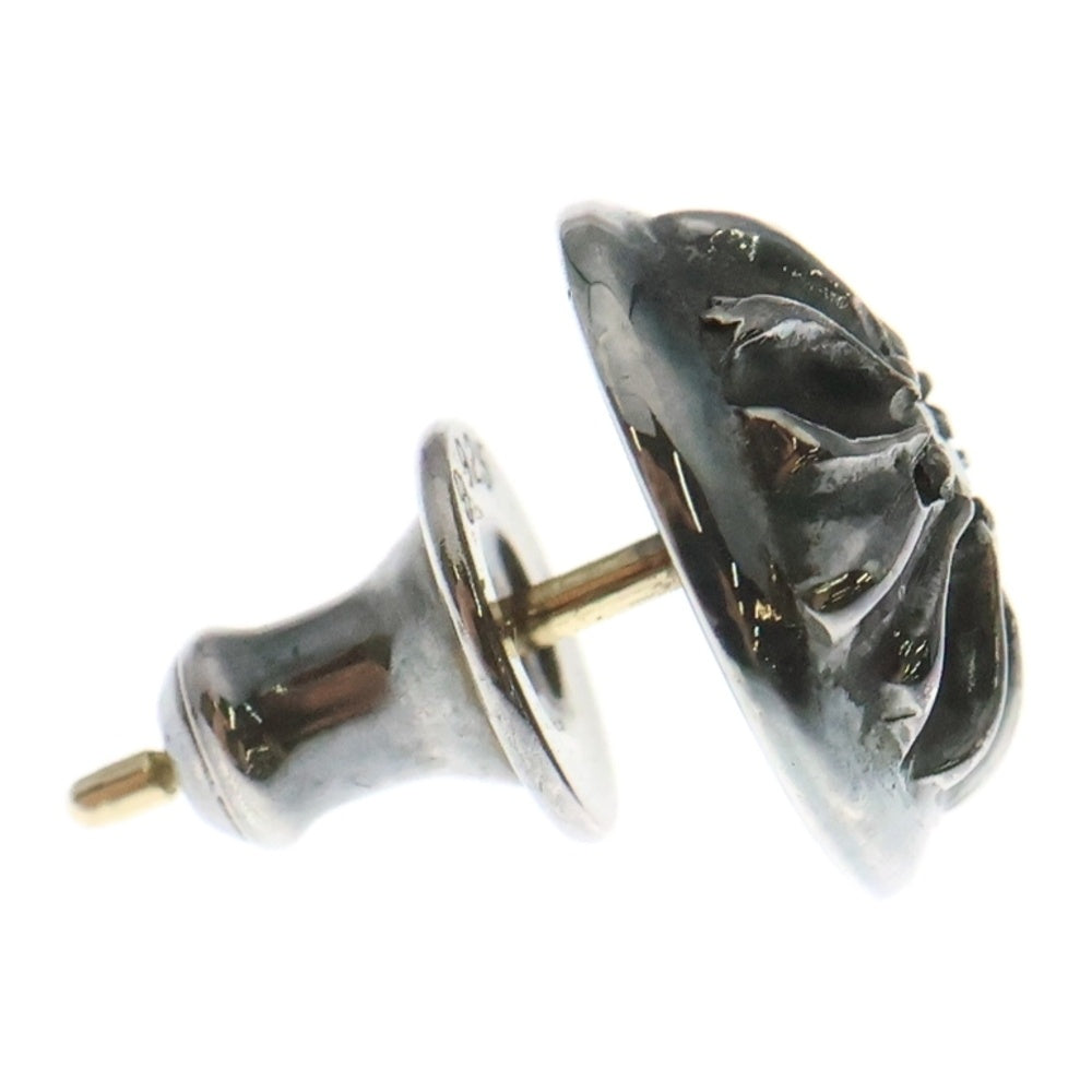 CHROME HEARTS(クロムハーツ) STUD CRSBLL 1DIA クロスボールスタッドピアス 1ダイヤ シルバー