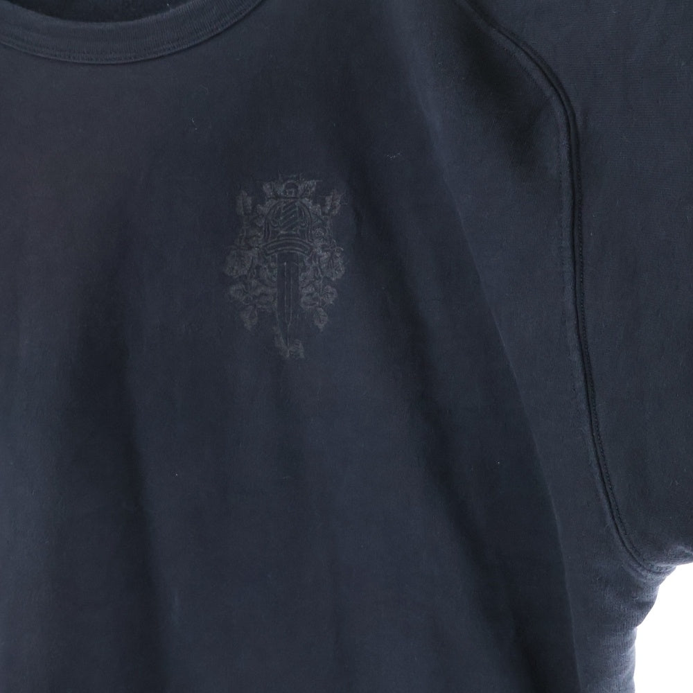 CHROME HEARTS(クロムハーツ) OLD SWTSHR オールドモデル ダガープリントスウェットトレーナー ブラック